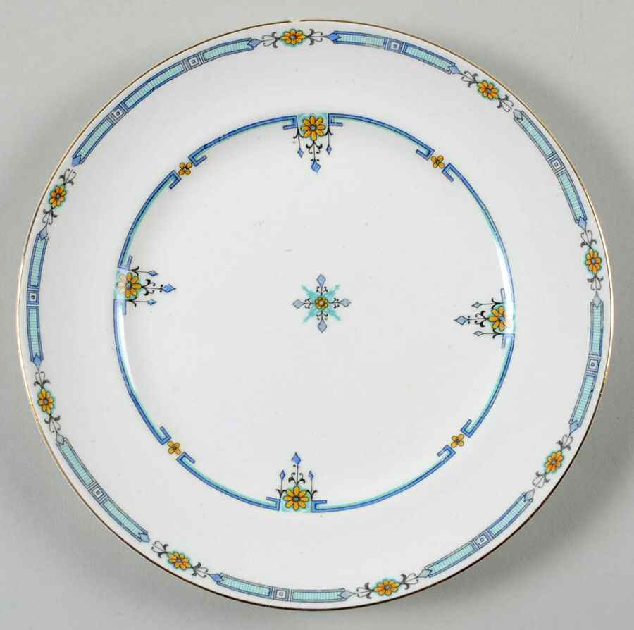 Fairhaven Bread & Butter Plate by Alfred Meakin-1