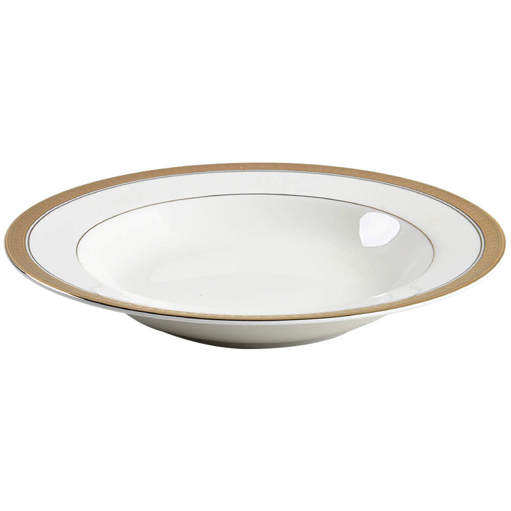 Palatial Gold Rim Soup Bowl by Mikasa-1