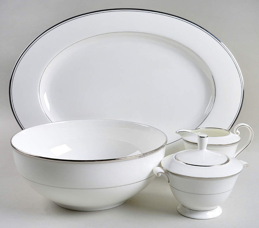 Gothic Platinum 5 Piece Hostess Set by Mikasa-1