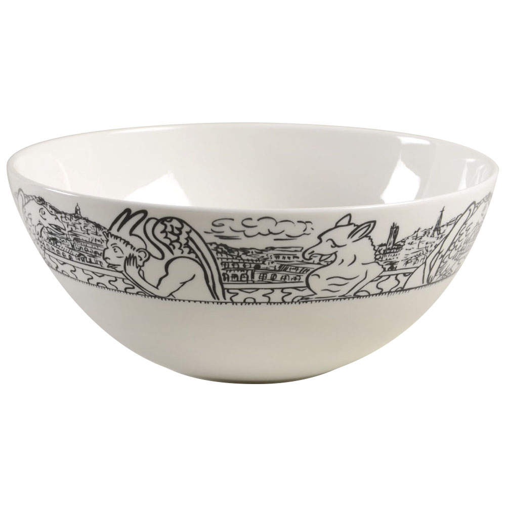 Parisian Scenes 8" Round Vegetable Bowl by Mikasa-1