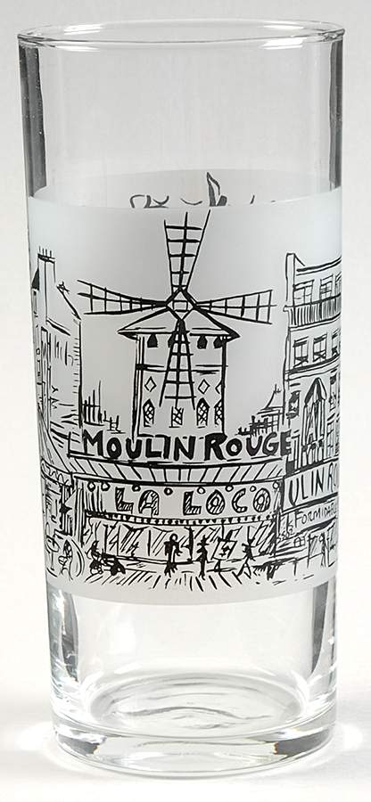 Parisian Scenes 16 Oz Glassware Tumbler by Mikasa-1