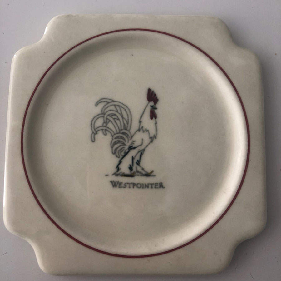 March of The Marines Salad Plate by Marks & Rosenfeld-1