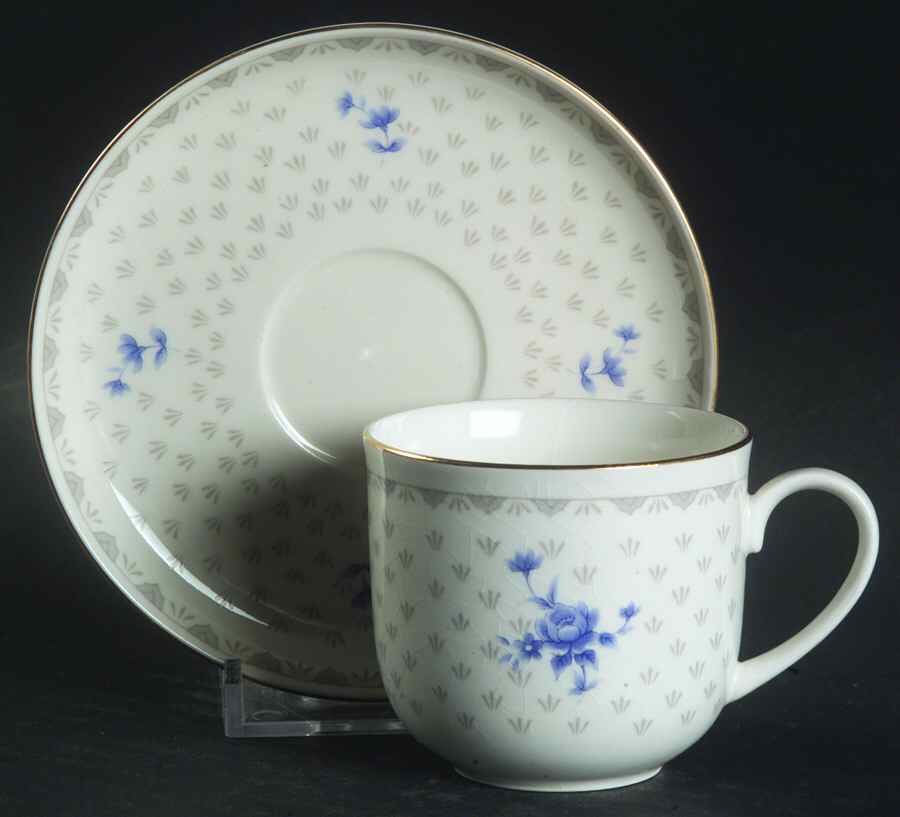 Impeccable Flat Demitasse Cup & Saucer Set by Mikasa-1