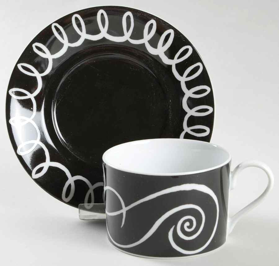 East Village Flat Cup & Saucer Set by Mikasa-1