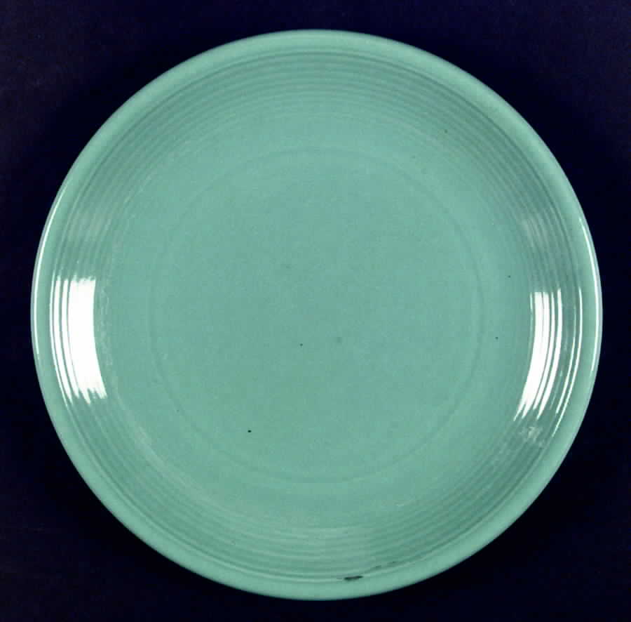 Color Connection Aqua Dinner Plate by Montgomery Ward-1