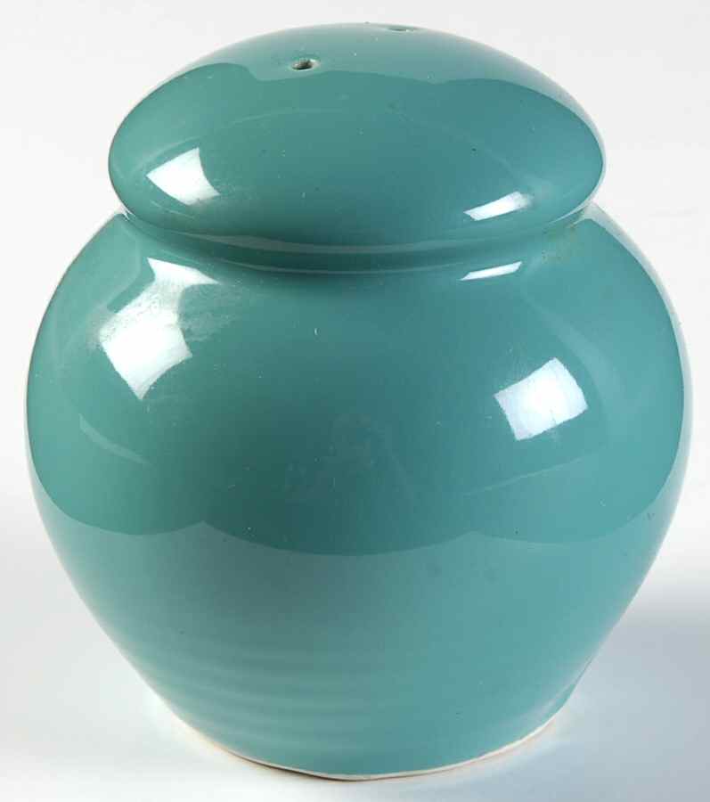Color Connection Aqua Salt Shaker by Montgomery Ward-1
