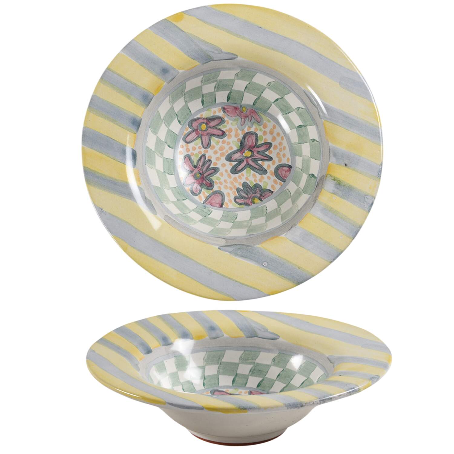 Myrtle Rim Cereal Bowl by MacKenzie-Childs-1