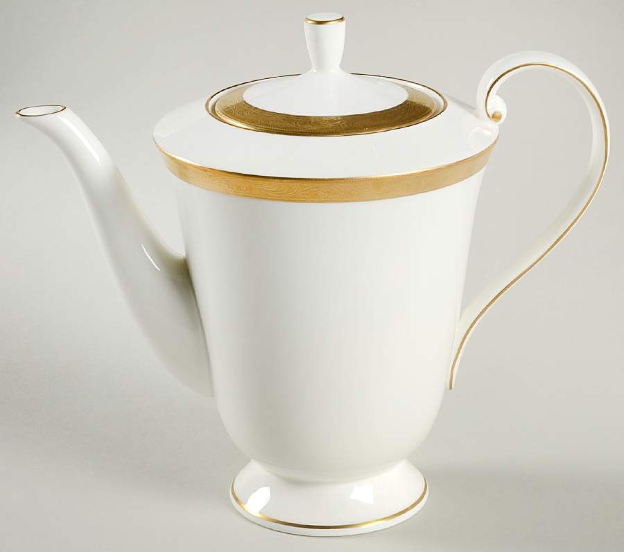 Crown Jewel Coffee Pot & Lid by Mikasa-1