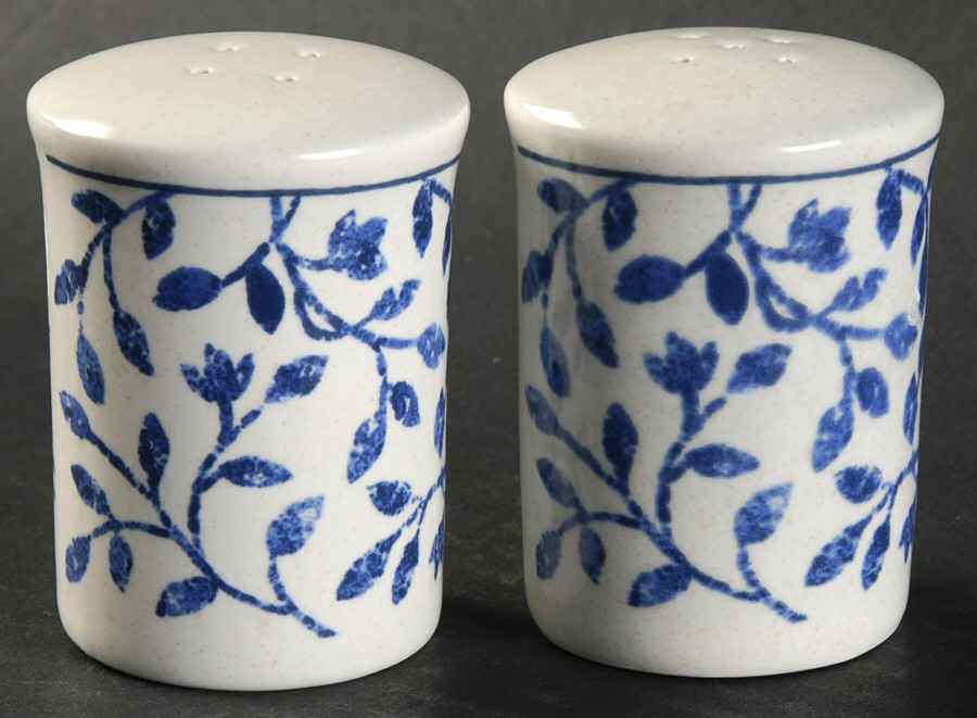 Ardsley Blue Salt & Pepper Set by Mikasa-1