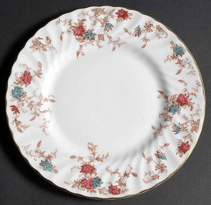 Ancestral (Wreath Backstamp) Salad Plate by Minton-1