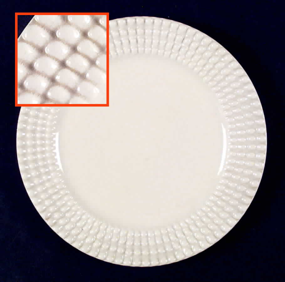 Hobnail Luncheon Plate by Maruhon Ware (Japan)-1