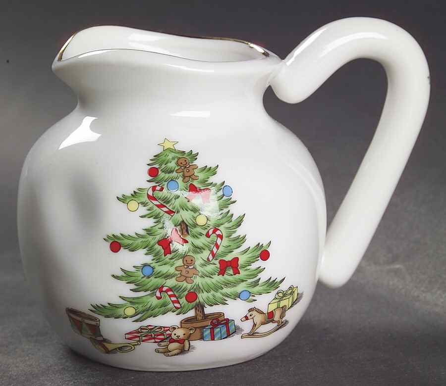 Home For The Holidays (No Gold Band) Creamer by Meiwa-1