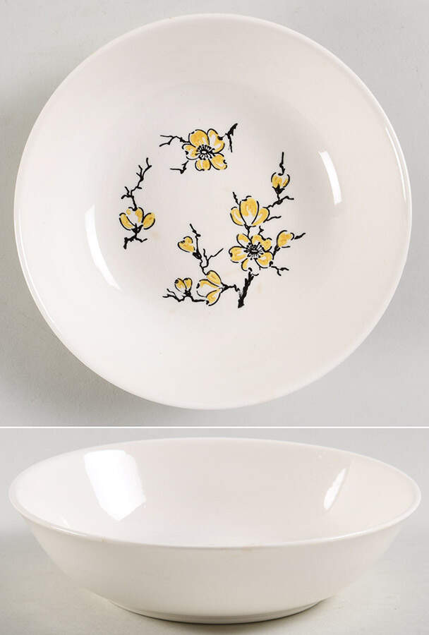 Dixie Dogwood Coupe Cereal Bowl by Marcrest-1