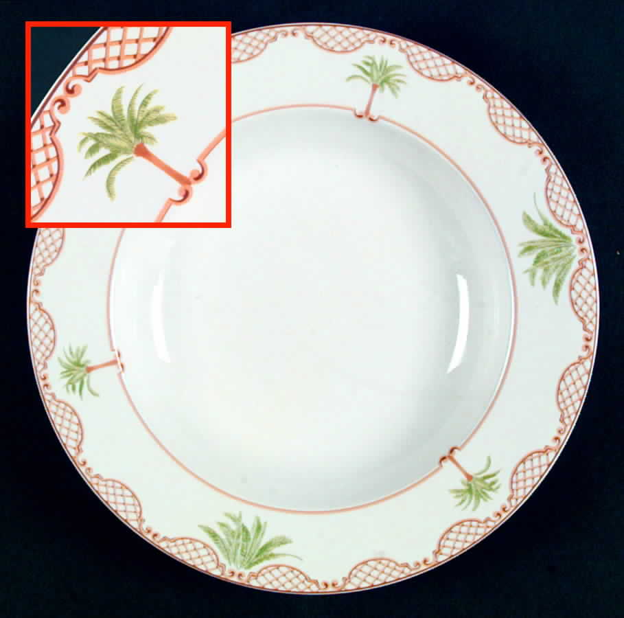 Island Spirit Large Rim Soup Bowl by Mikasa-1