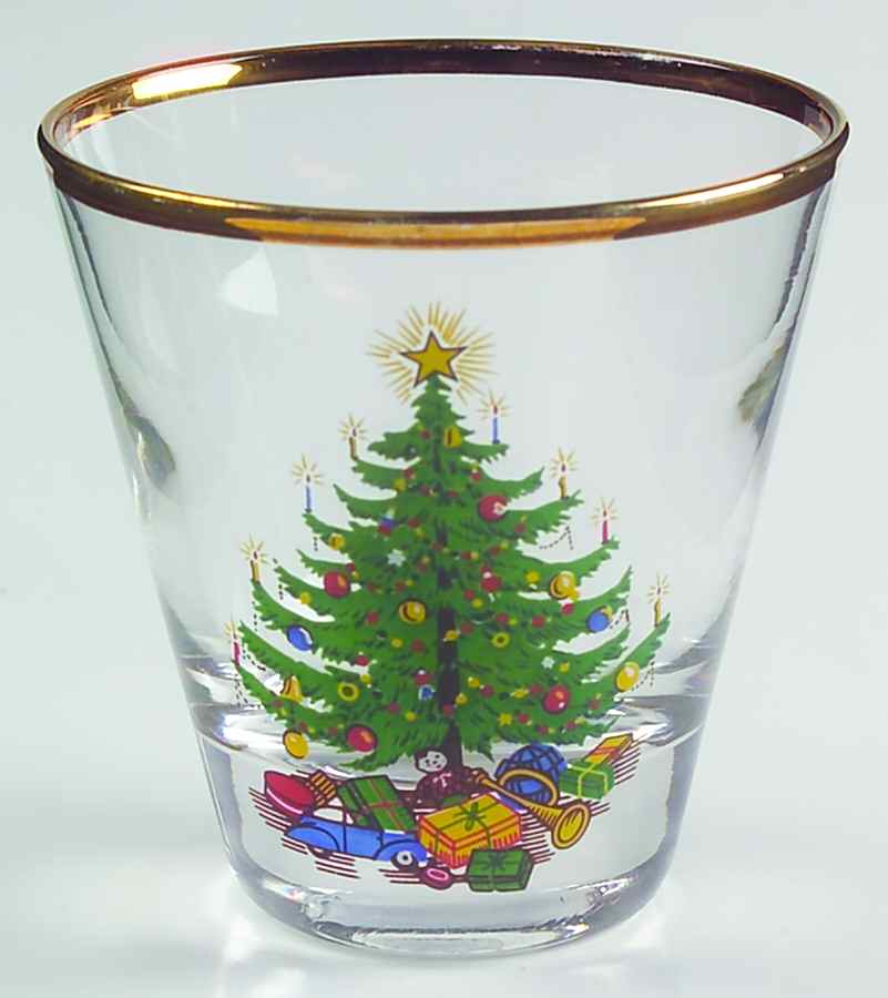 Old Fashioned Christmas Tree 4 Oz Glassware Whiskey by Moderne-1
