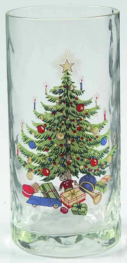 Old Fashioned Christmas Tree 12 Oz Glassware Tumbler by Moderne-1