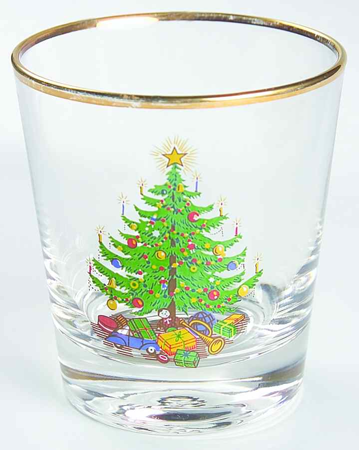 Old Fashioned Christmas Tree 6 Oz Glassware Old Fashioned by Moderne-1
