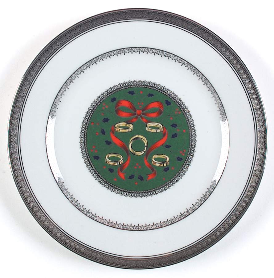 Twelve Days of Christmas Luncheon Plate by Mikasa-1