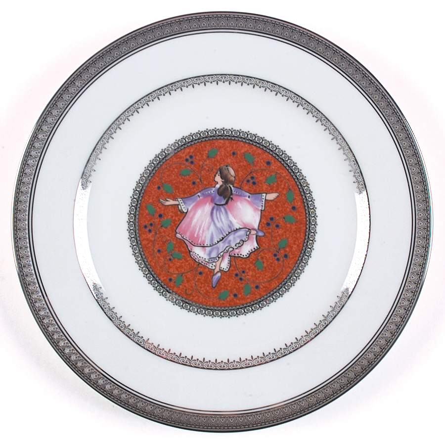 Twelve Days of Christmas Luncheon Plate by Mikasa-1