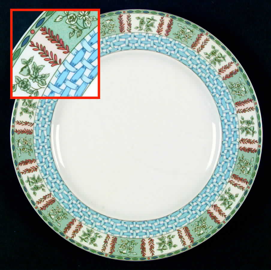 Village Inn Dinner Plate by Mikasa-1