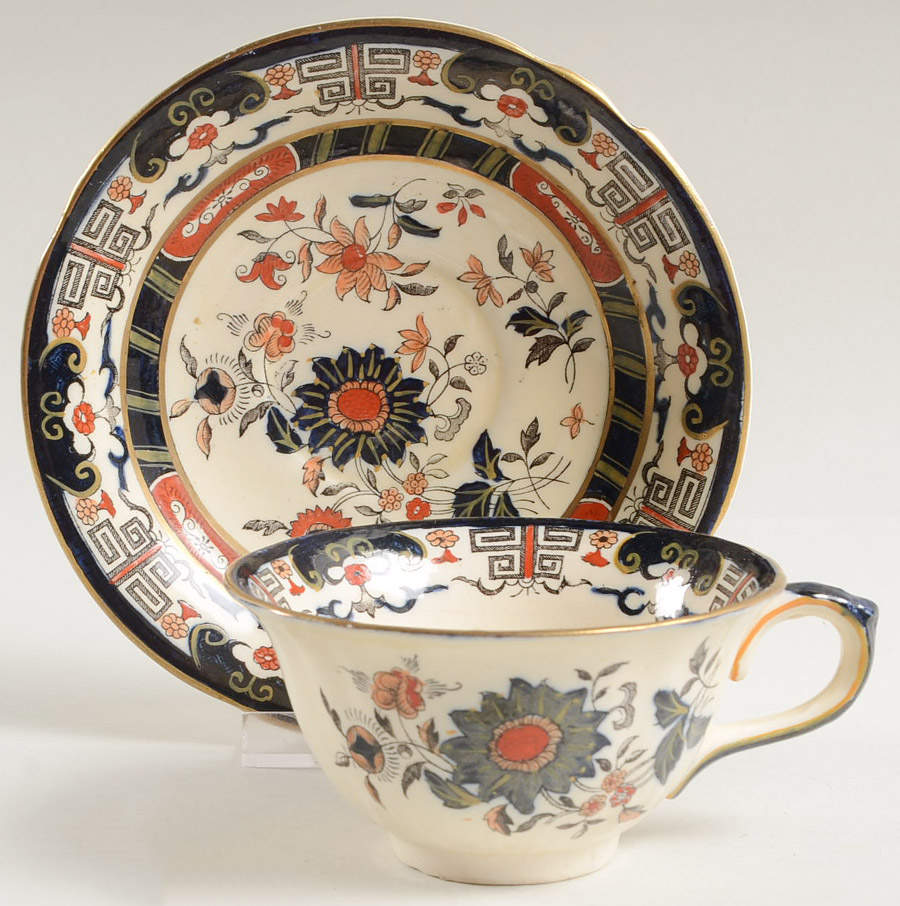 Windsor Flat Cup & Saucer Set by Mason's-1