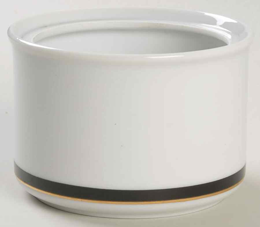 Majestic Black Open Sugar Bowl by MSC-1