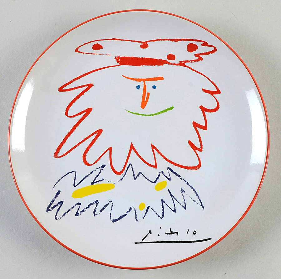 Crayon Collection Salad Plate by Masterpiece Editions-1