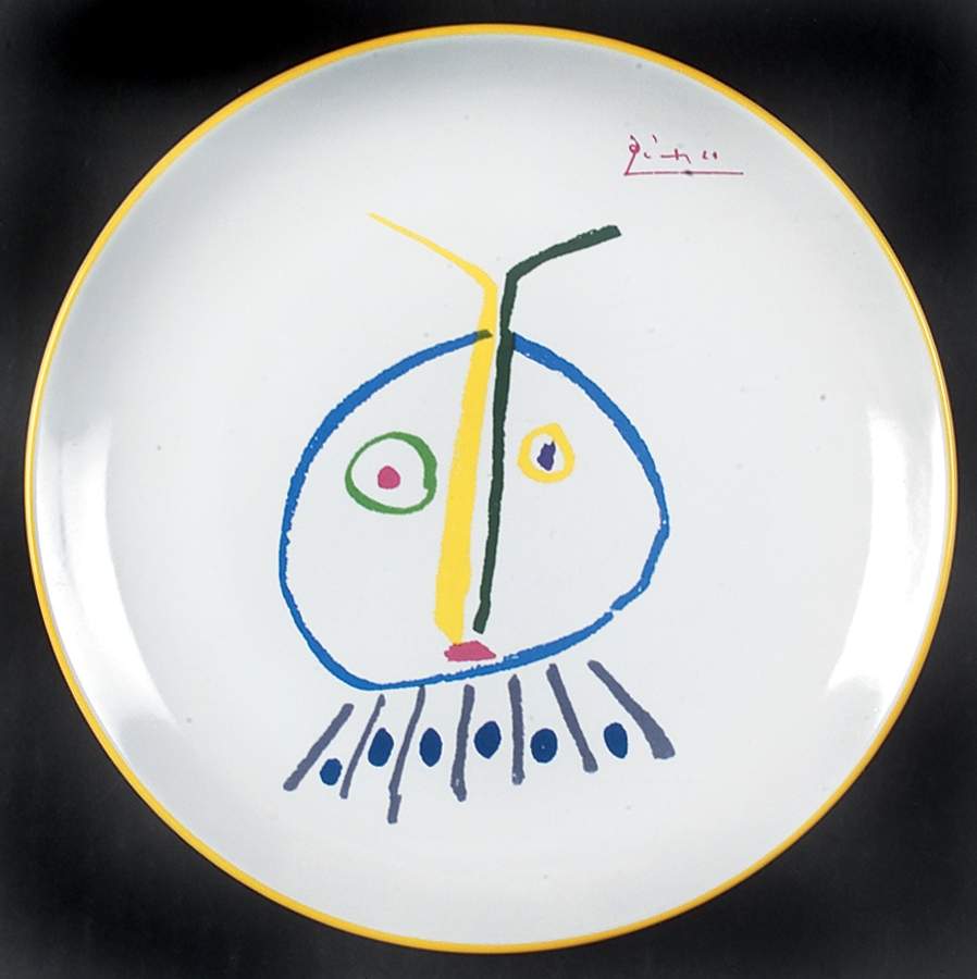 Crayon Collection Salad Plate by Masterpiece Editions-1