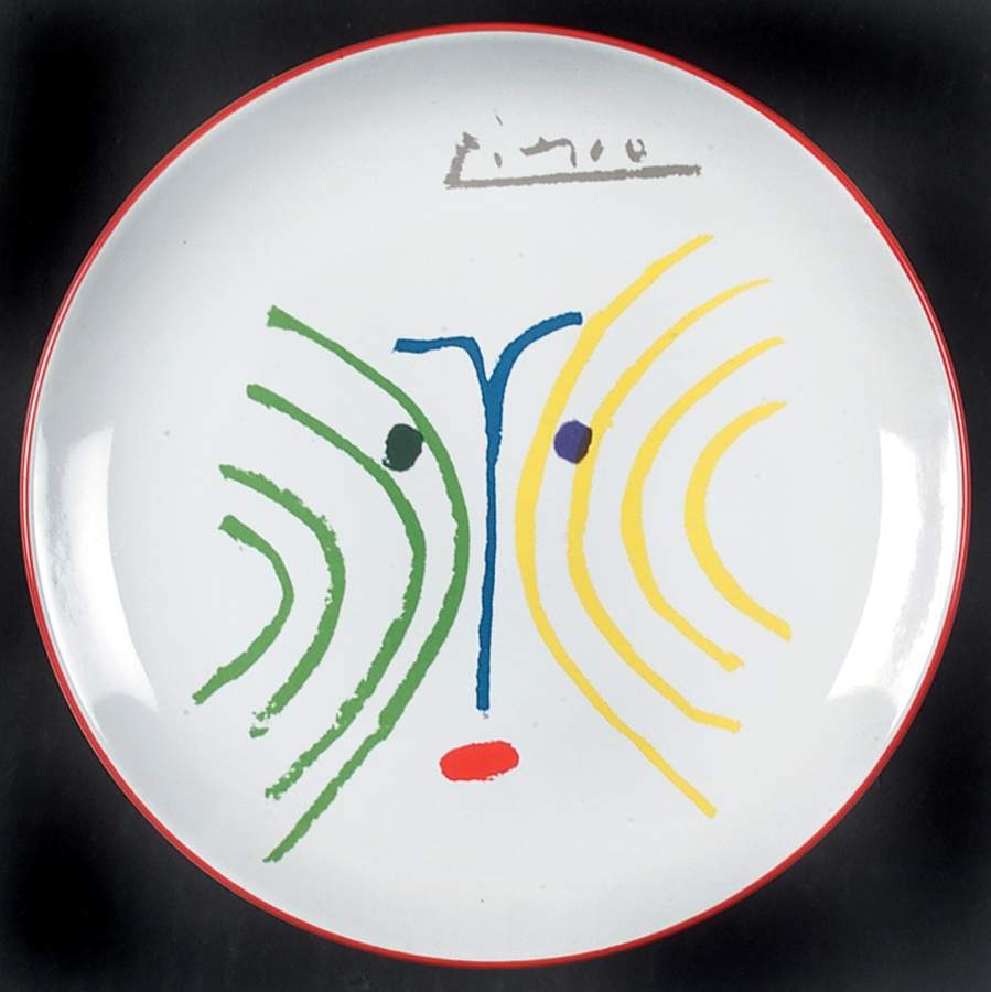 Crayon Collection Salad Plate by Masterpiece Editions-1