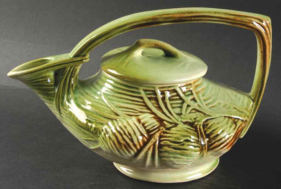 Pine Cone Teapot & Lid by Nelson McCoy-1