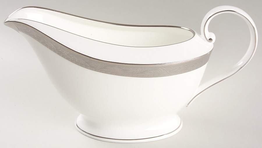 Crown Jewel Platinum Gravy Boat by Mikasa-1