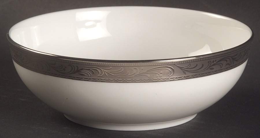 Crown Jewel Platinum Fruit/Dessert (Sauce) Bowl by Mikasa-1