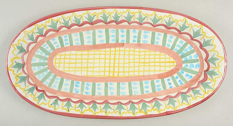 Madison 21" Oval Serving Platter by MacKenzie-Childs-1