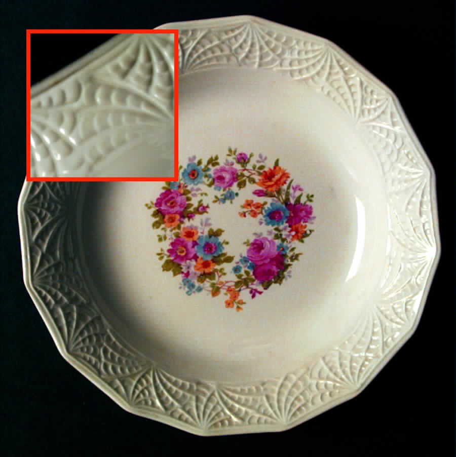 Rose Bud Coupe Soup Bowl by Majestic (USA)-1