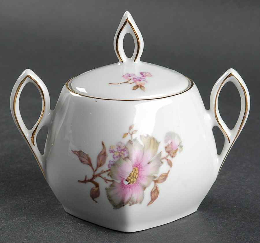 Dogwood Mini Sugar Bowl & Lid by Mitterteich-1