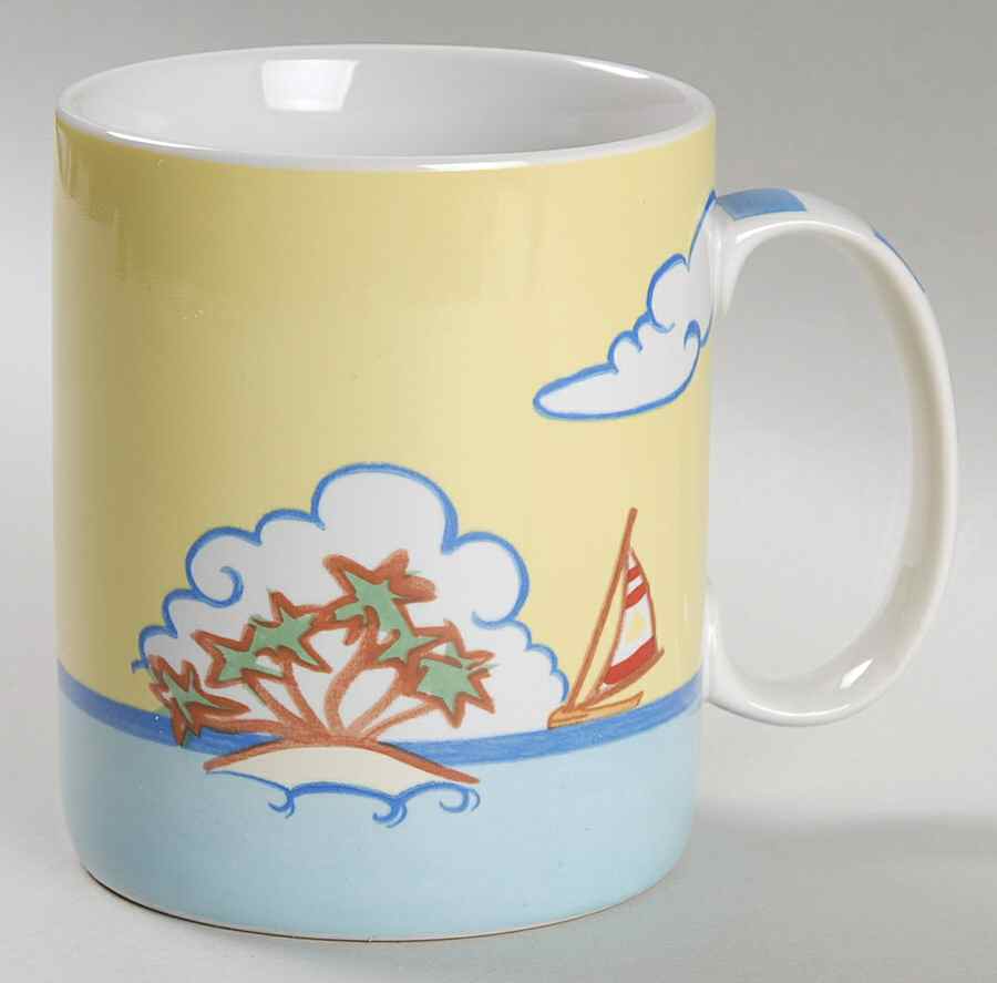 Nautical Compass Mug by Magnolia (PTS)-1