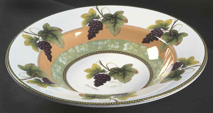 Fruit Odyssey 15" Pasta Serving Bowl by Mikasa-1