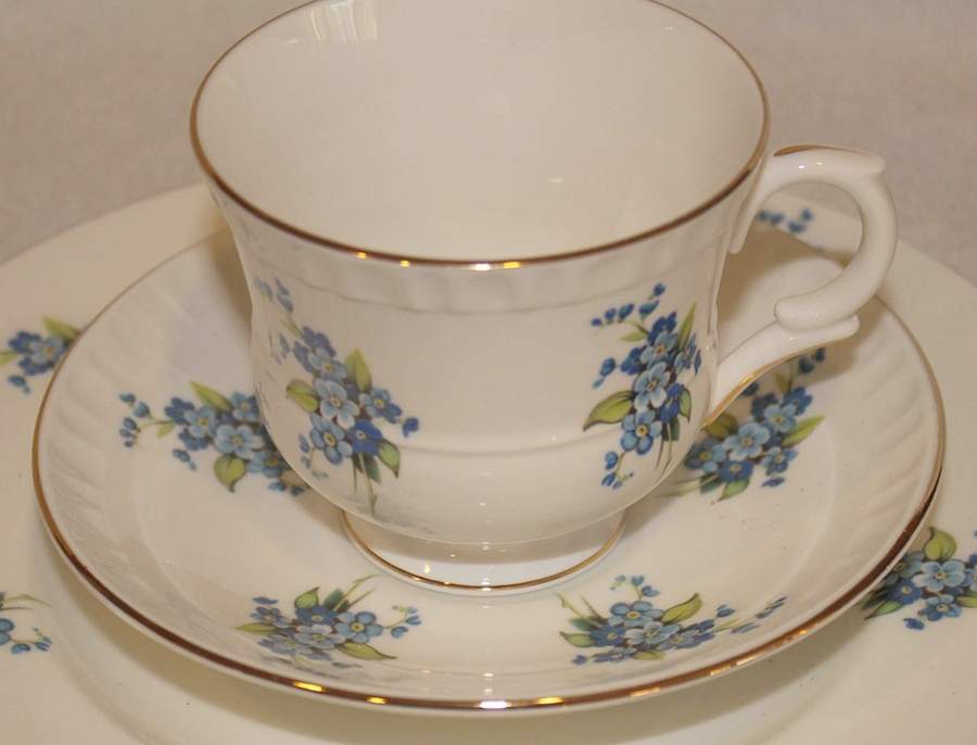 MJE2 Footed Cup & Saucer Set by Majestic Choice-1