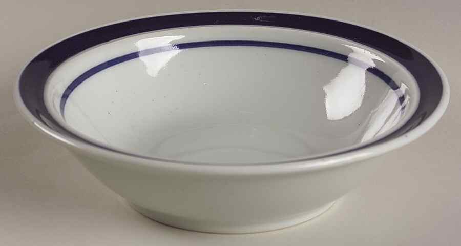 Blue Monterrey Rim Cereal Bowl by Service Merchandise Inc-1