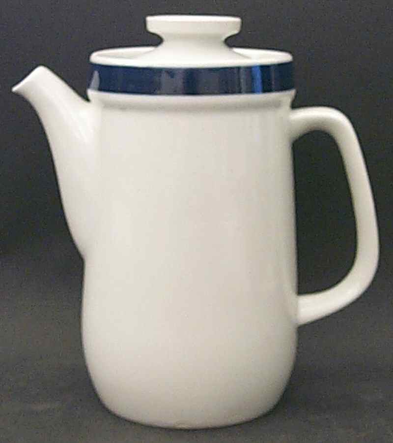 Blue Monterrey Coffee Pot & Lid by Service Merchandise Inc-1