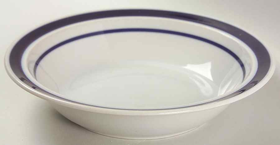 Blue Monterrey Rim Soup Bowl by Service Merchandise Inc-1