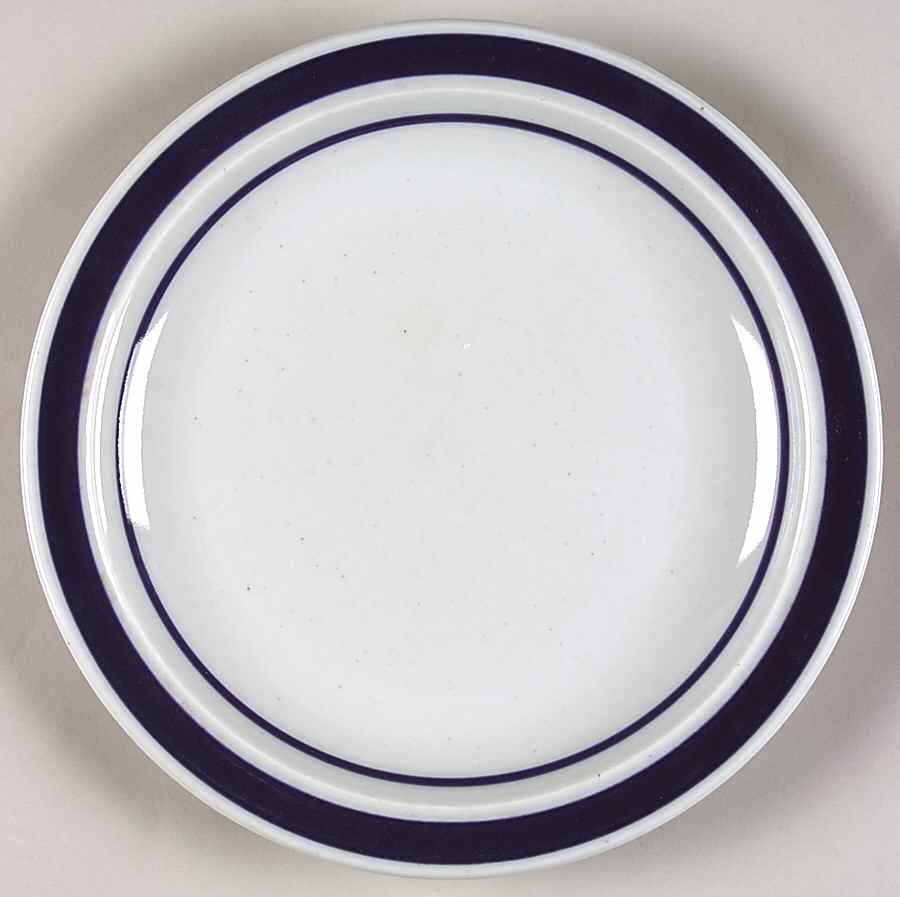 Blue Monterrey Salad Plate by Service Merchandise Inc-1