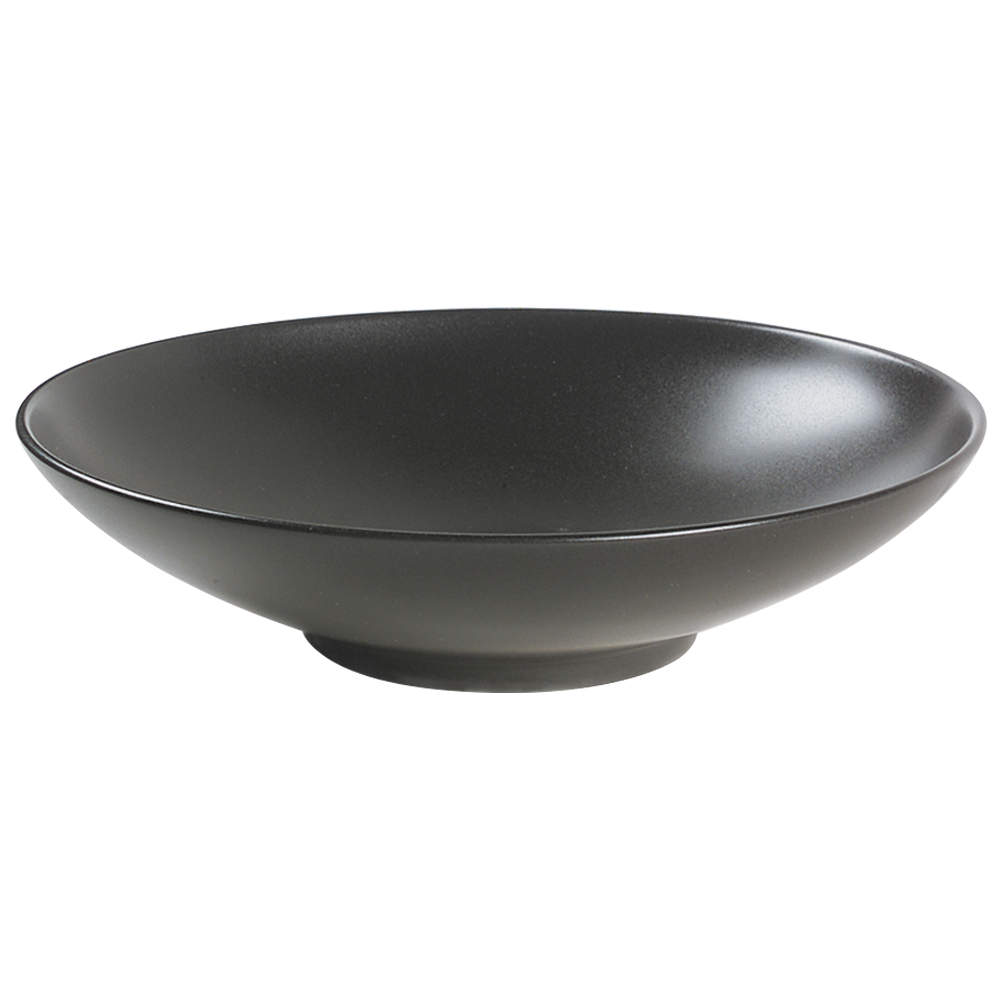 Stone Glaze Black Coupe Cereal Bowl by Mikasa-1