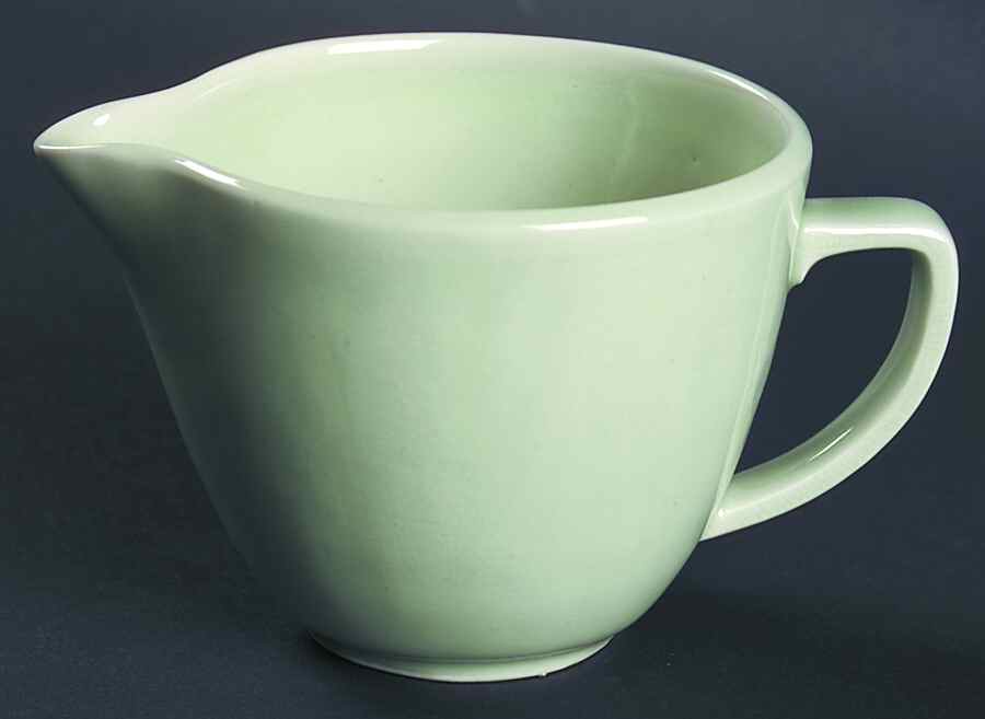Stone Mountain Green Creamer by Mikasa-1