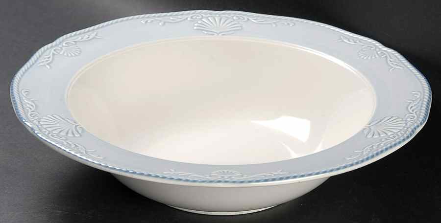 South Hampton Blue 10" Round Vegetable Bowl by Mikasa-1