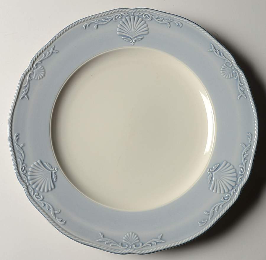 South Hampton Blue 12" Chop Plate (Round Platter) by Mikasa-1