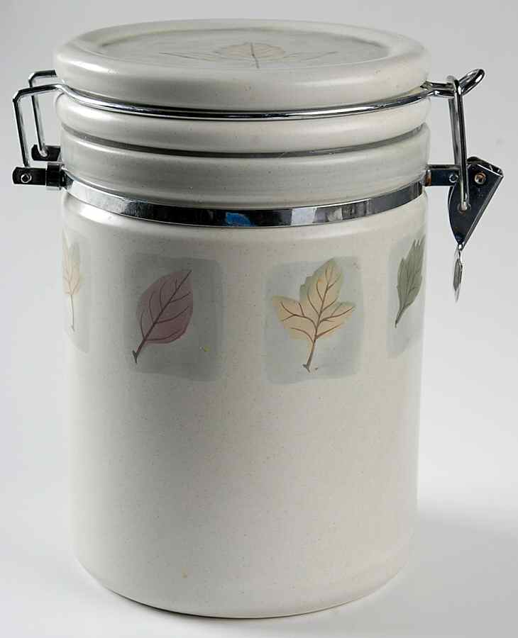 Woodland Large Canister with Hinged Lid by Mikasa-1
