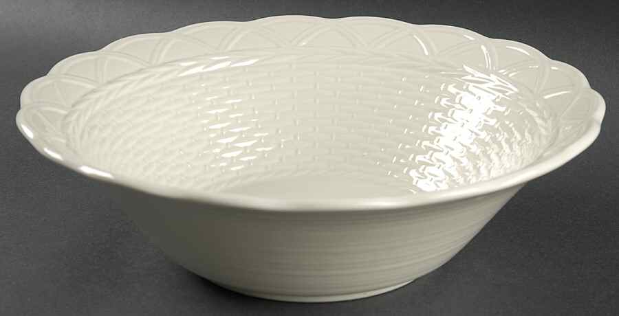 Country Manor Cream 10" Round Vegetable Bowl by Mikasa-1