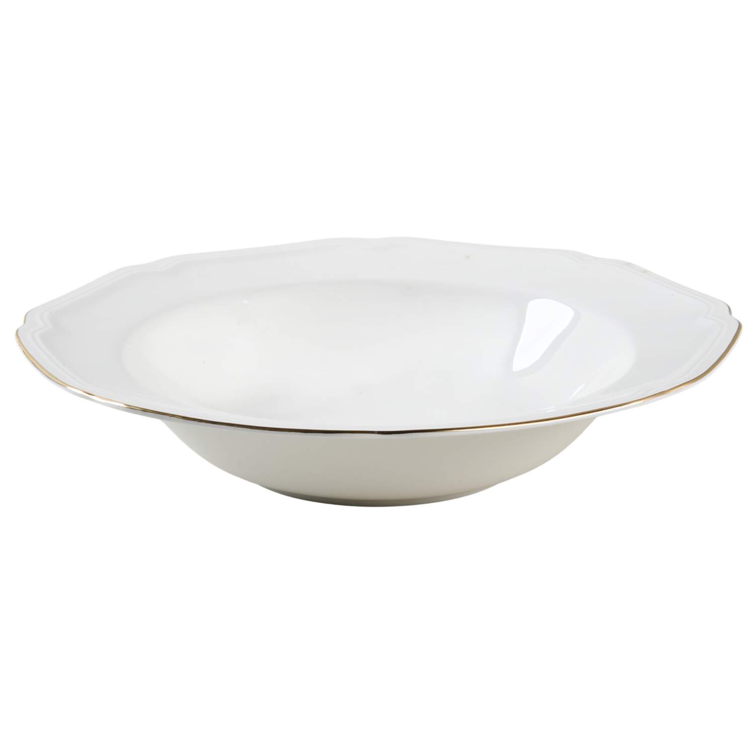 Antique Gold 9" Round Vegetable Bowl by Mikasa-1