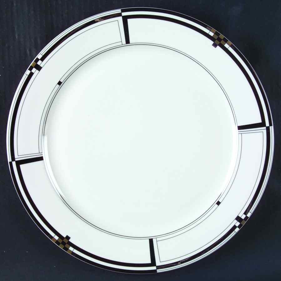 Ebony Jewels 12" Chop Plate (Round Platter) by Mikasa-1